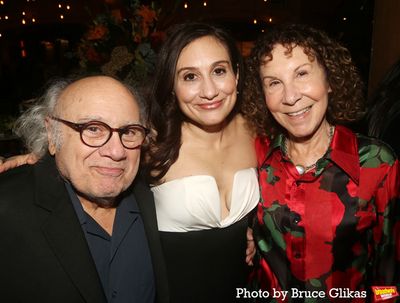 Danny DeVito, Lucy DeVito and Rhea Perlman  Photo