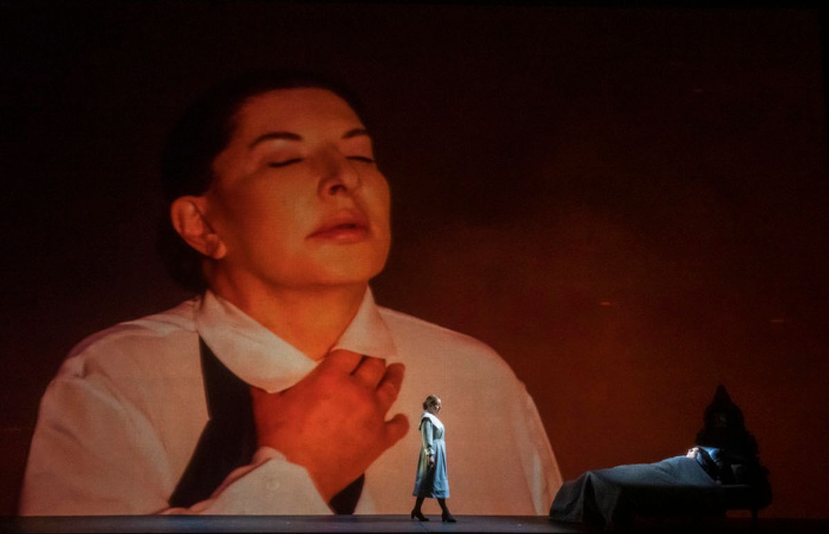 Sophie Bevan, Marina Abramović
 at 