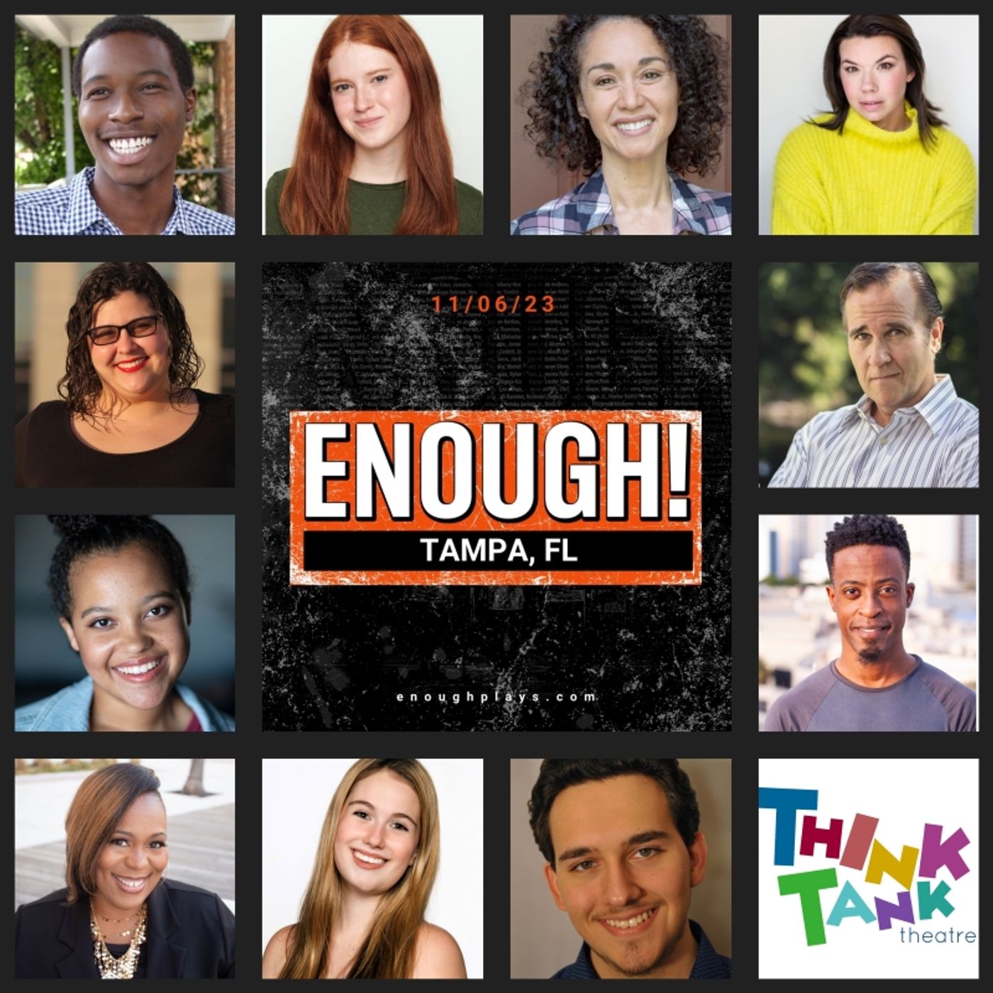 Previews: THINKTANK THEATRE'S ENOUGH: Plays to End Gun Violence at Stageworks Theatre Previews: THINKTANK THEATRE'S ENOUGH: Plays to End Gun Violence at Stageworks Theatre Image