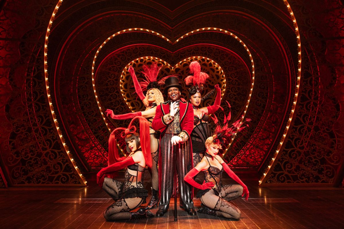 Tituss Burgess with Sophie Carmen-Jones, Jacqueline B. Arnold, Tasia Jungbauer and David Merino at 