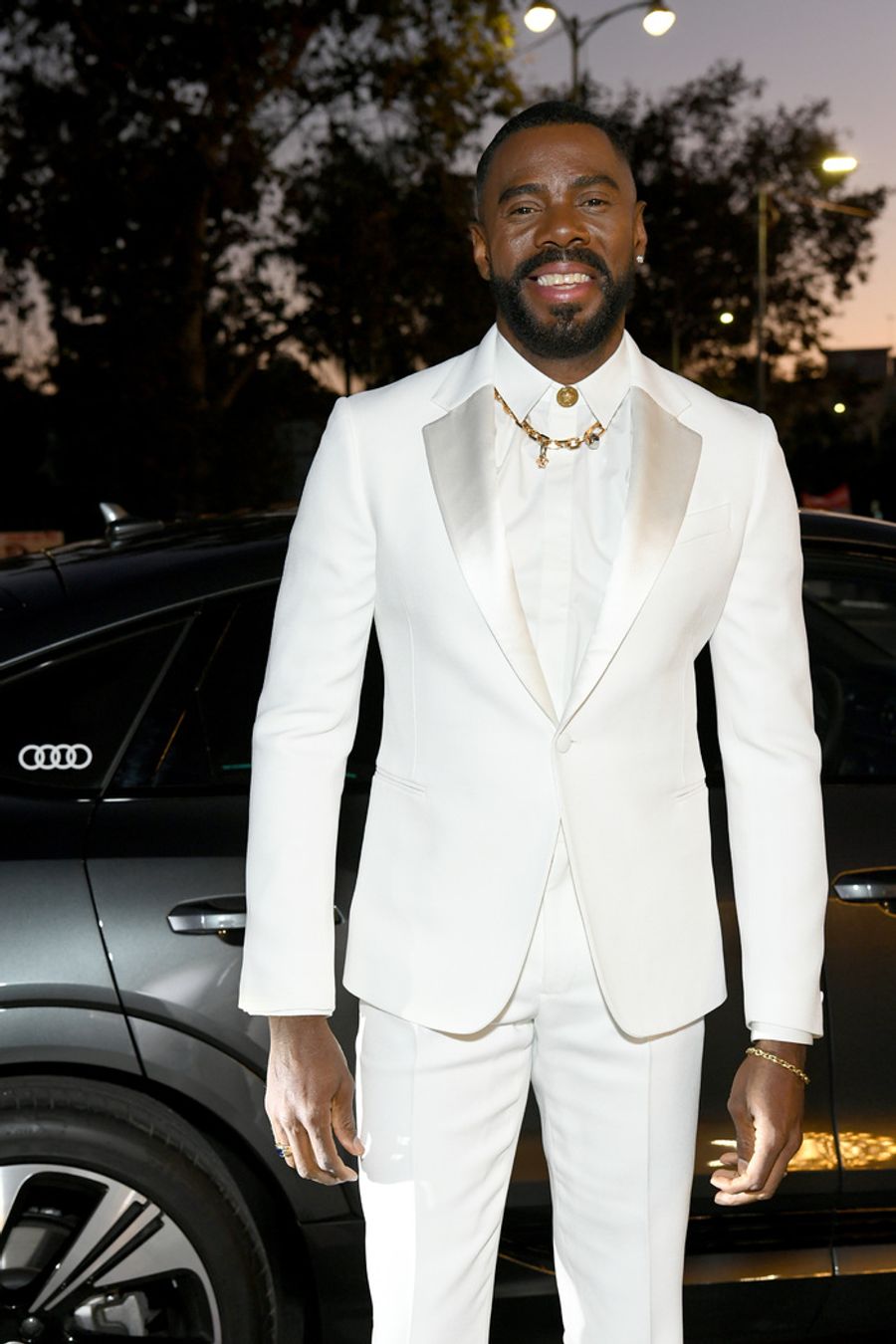 Photos: Lupita Nyong'o, Ke Huy Quan, Heidi Klum, & More Arrive in Audi's Fully Electric Fleet to the LACMA Art+Film Gala Image