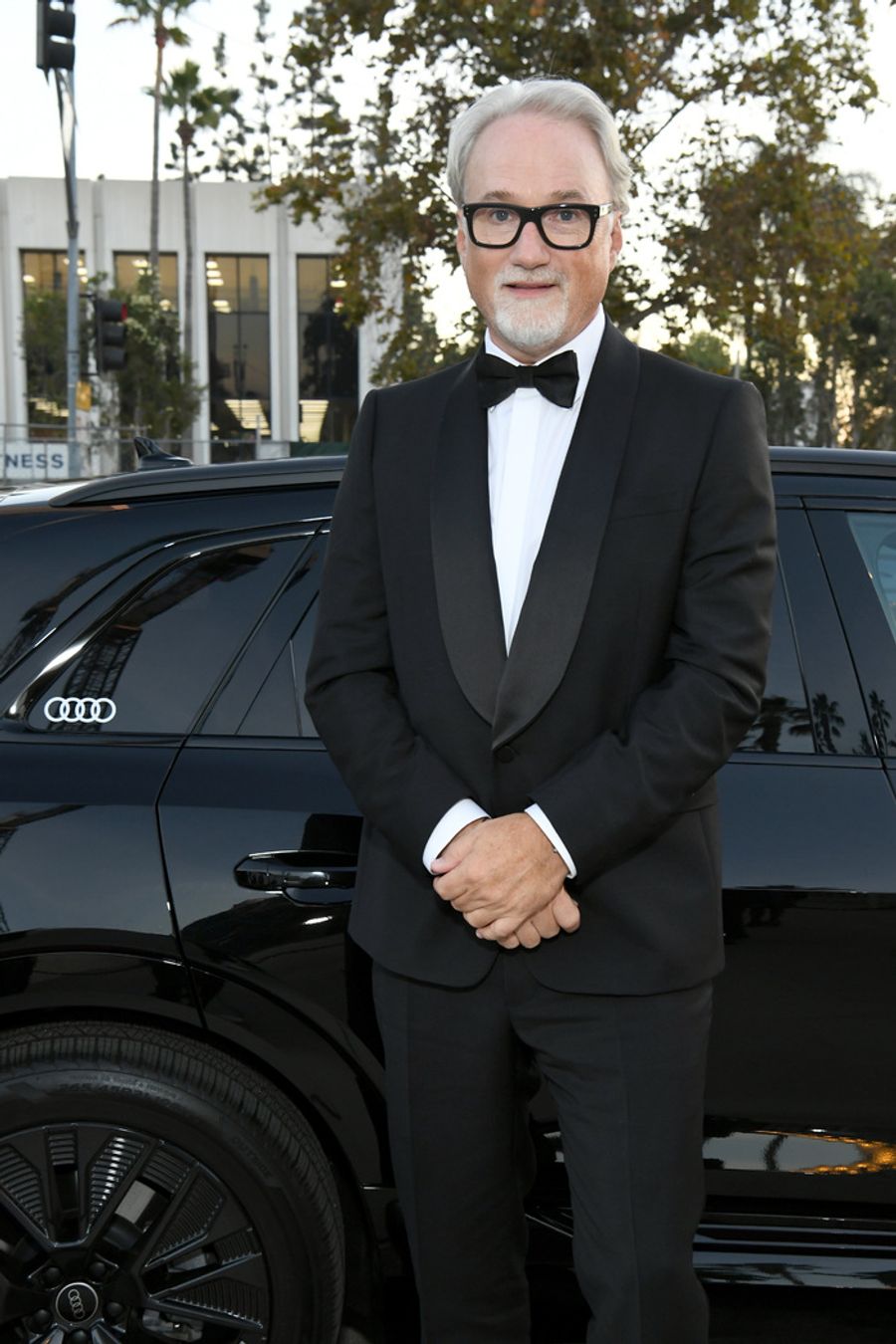 Photos: Lupita Nyong'o, Ke Huy Quan, Heidi Klum, & More Arrive in Audi's Fully Electric Fleet to the LACMA Art+Film Gala Image