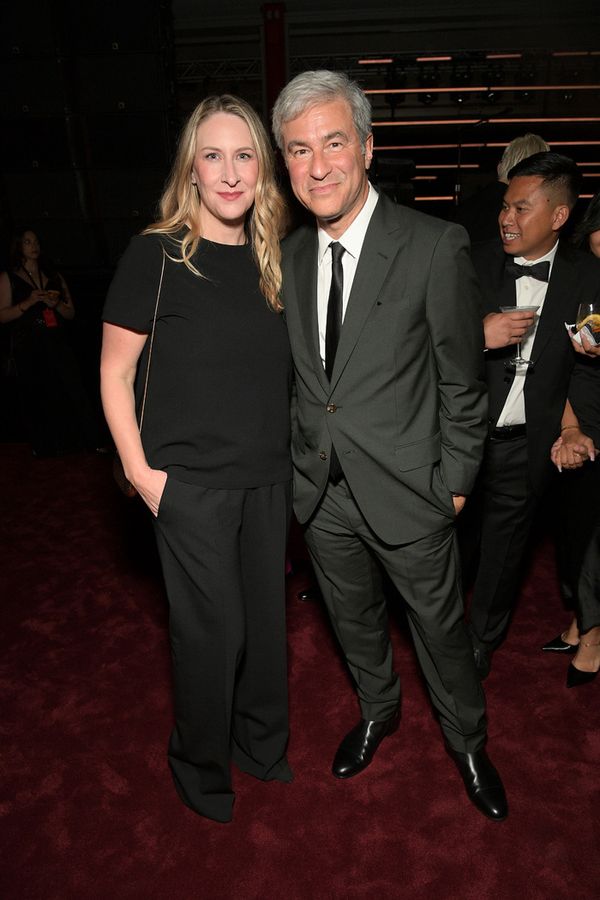 Emilie Cotter and Michael Govan Photo