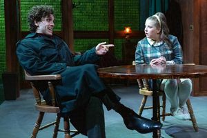 John Hardin (Peter Mooney), Abigail Milnor-Sweetser (Shirley) Photo