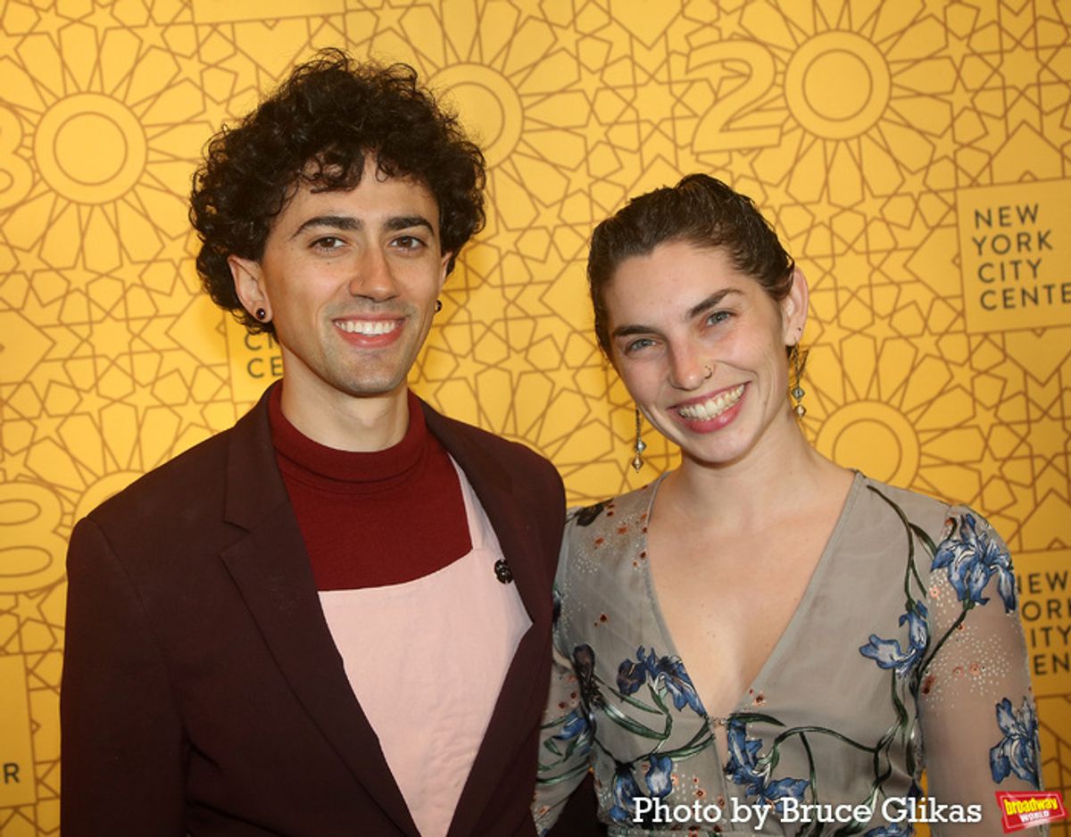 Caleb Teicher and Aria Roach at 