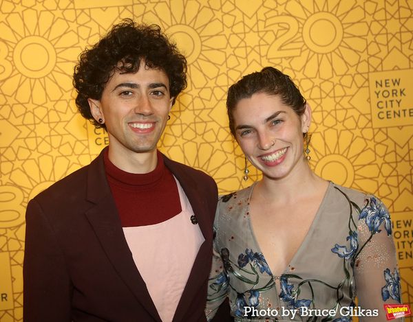 Caleb Teicher and Aria Roach Photo