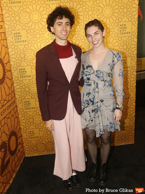 Caleb Teicher and Aria Roach Photo