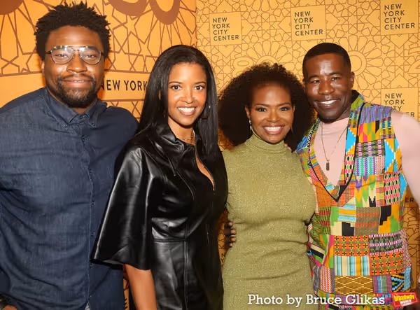 Okieriete Onaodowan, Renée Elise Goldsberry, LaChanze and Daniel Beaty Photo