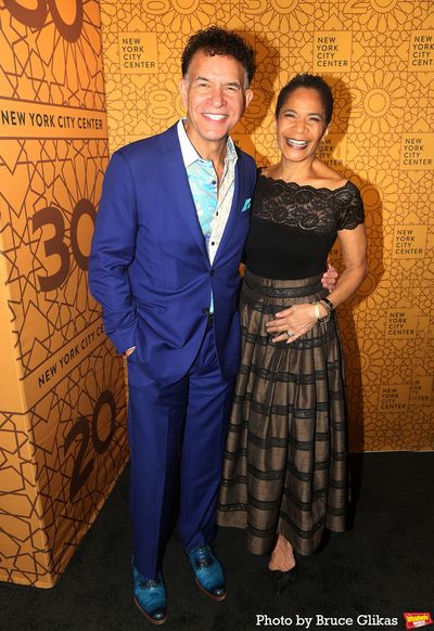 Brian Stokes Mitchell and Allyson Tucker Mitchell Photo