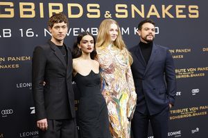 Tom Blyth, Rachel Zegler, Hunter Schafer, Josh Andrés Rivera Photo