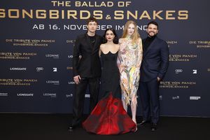 Tom Blyth, Rachel Zegler, Hunter Schafer, Josh Andrés Rivera Photo