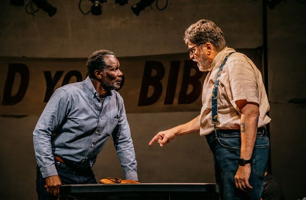 John Douglas Thompson and Alfred Molina Photo