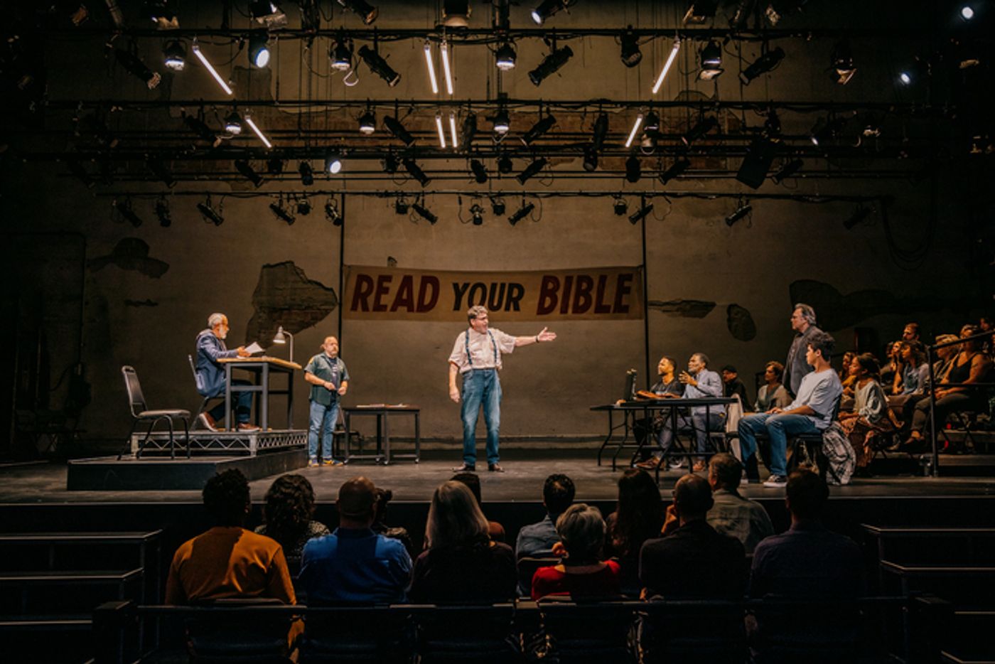 Photos: See Alfred Molina, John Douglas Thompson & Chris Perfetti in INHERIT THE WIND at Pasadena Playhouse  Image