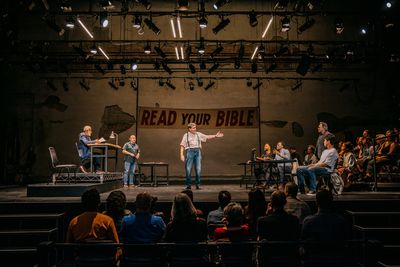 Rene Rivera, Brian Calì, Alfred Molina, Thomas Hobson, John Douglas Thompson, David  Photo