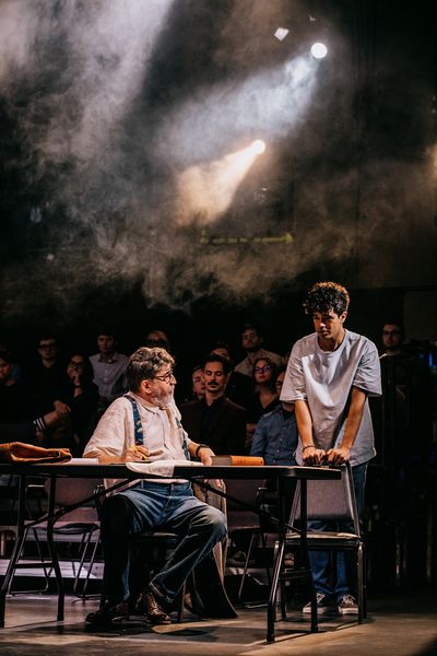 Alfred Molina, Abubakr Ali, and Cast  Photo