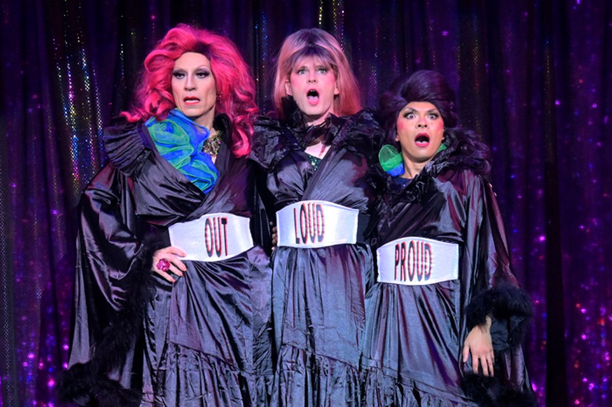 J. A. Valentine, Joe Ayers, and Jed Parsario at 