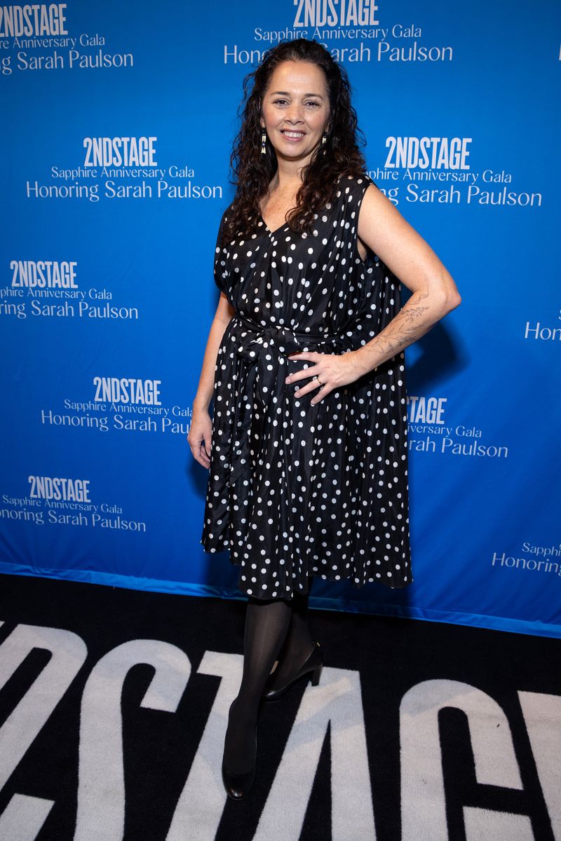 Photos: Stars Walk the Red Carpet for Second Stage's Sapphire Anniversary Gala Honoring Sarah Paulson — photo 4 of 45