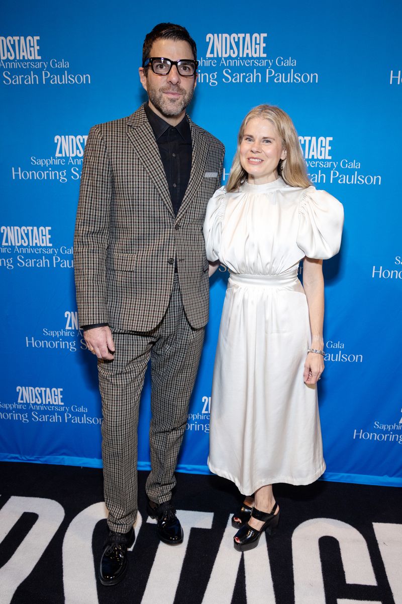 Photos: Stars Walk the Red Carpet for Second Stage's Sapphire Anniversary Gala Honoring Sarah Paulson — photo 32 of 45