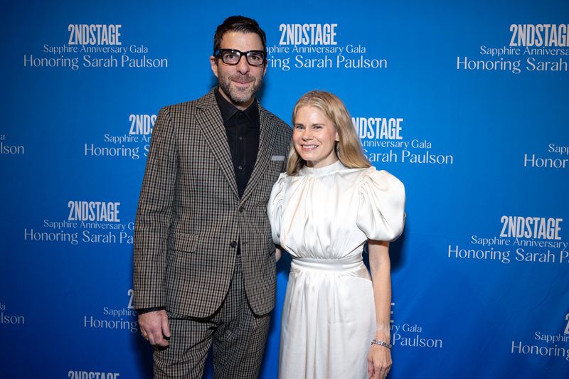Photos: Stars Walk the Red Carpet for Second Stage's Sapphire Anniversary Gala Honoring Sarah Paulson — photo 33 of 45