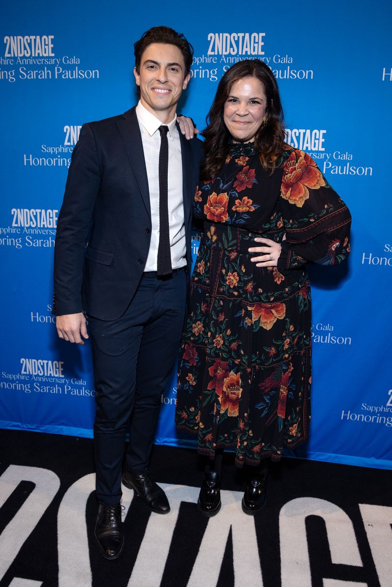 Photos: Stars Walk the Red Carpet for Second Stage's Sapphire Anniversary Gala Honoring Sarah Paulson — photo 40 of 45