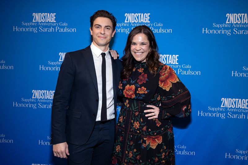 Photos: Stars Walk the Red Carpet for Second Stage's Sapphire Anniversary Gala Honoring Sarah Paulson — photo 41 of 45
