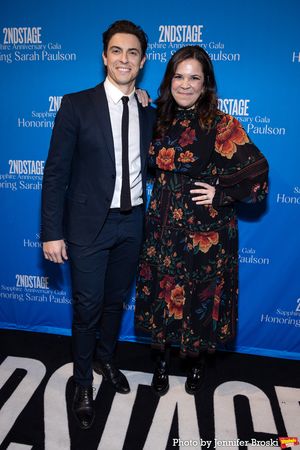 Derek Klena, Lindsay Mendez Photo