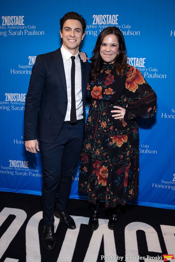 Derek Klena, Lindsay Mendez Photo