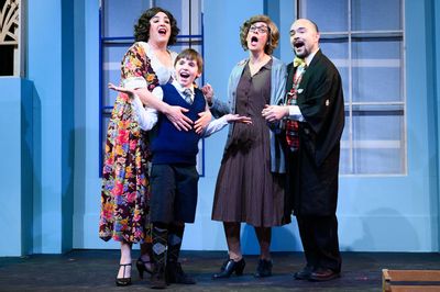 Cindy Goldfield, Azzy David, Elise Youssef, and Nick Ishimaru Photo