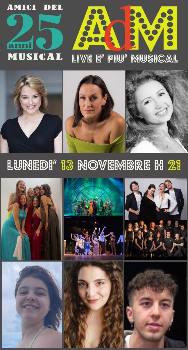 Feature: ADM LIVE E' PIU' MUSICAL in STREAMING  Image