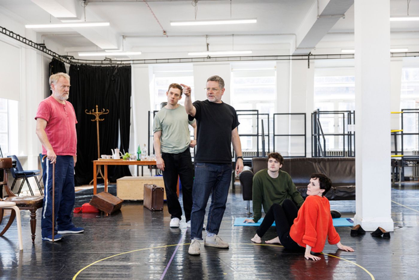 Photos: First Look at Rehearsals for THE HOMECOMING at the Young Vic  Image