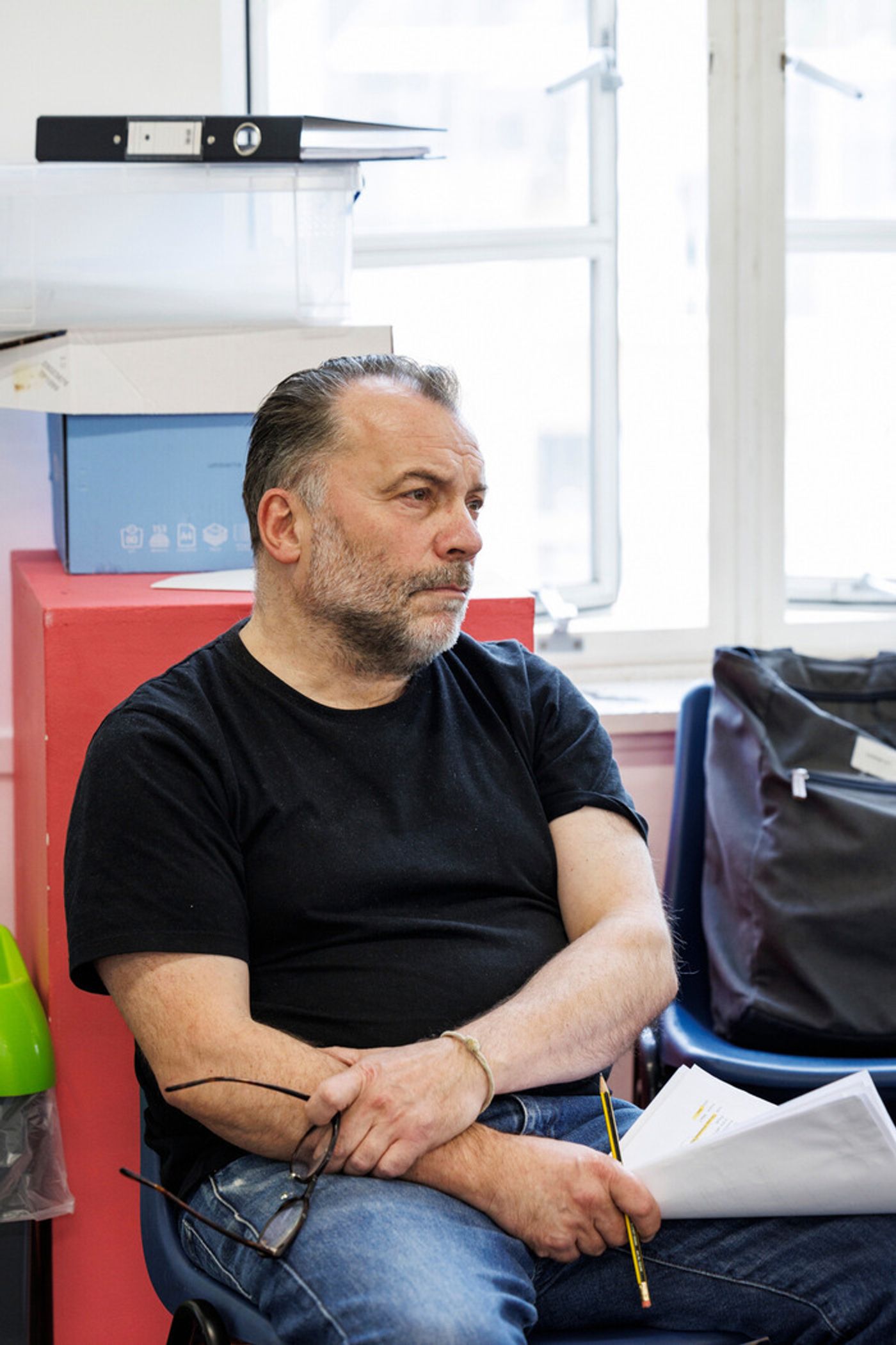 Photos: First Look at Rehearsals for THE HOMECOMING at the Young Vic  Image