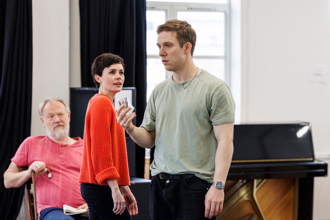 Photos: First Look at Rehearsals for THE HOMECOMING at the Young Vic  Image