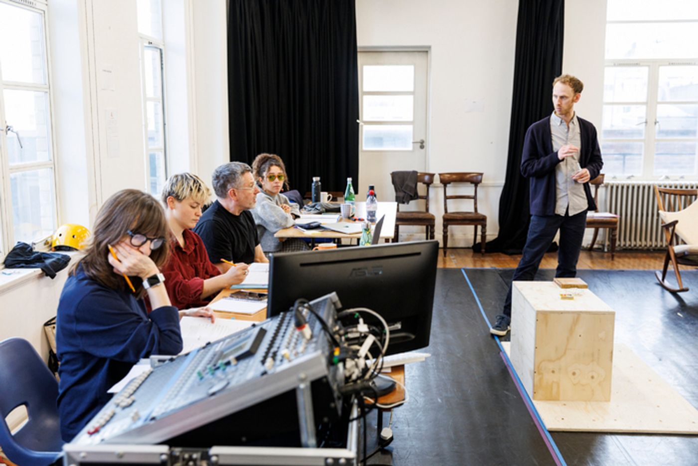 Photos: First Look at Rehearsals for THE HOMECOMING at the Young Vic  Image