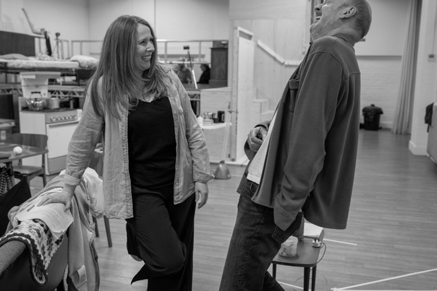 Photos: Inside Rehearsals For THE ENFIELD HAUNTING With Catherine Tate, David Threlfall, and More  Image