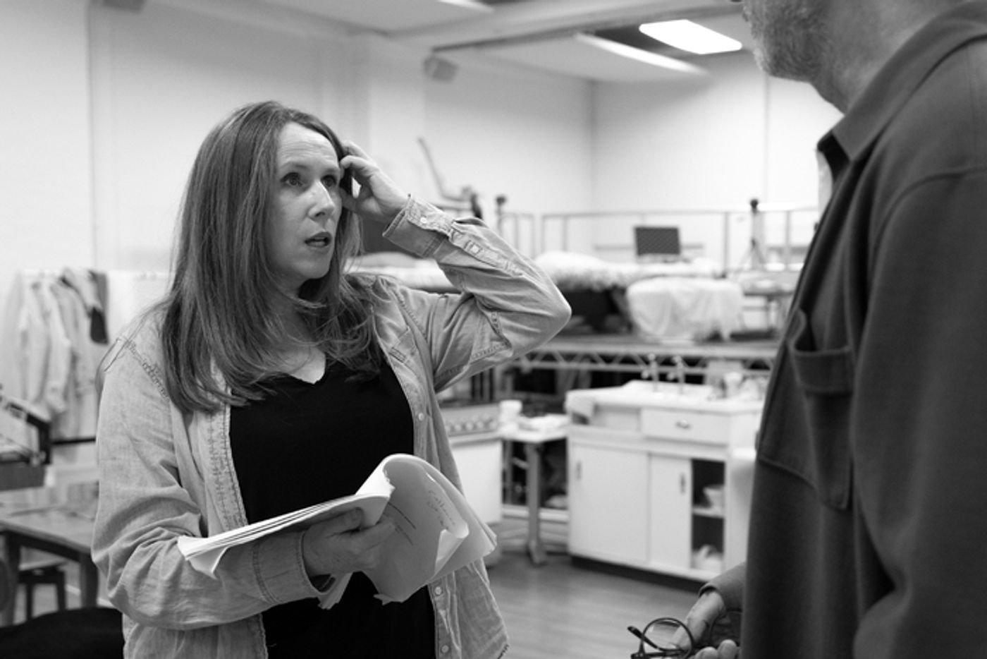 Photos: Inside Rehearsals For THE ENFIELD HAUNTING With Catherine Tate, David Threlfall, and More  Image