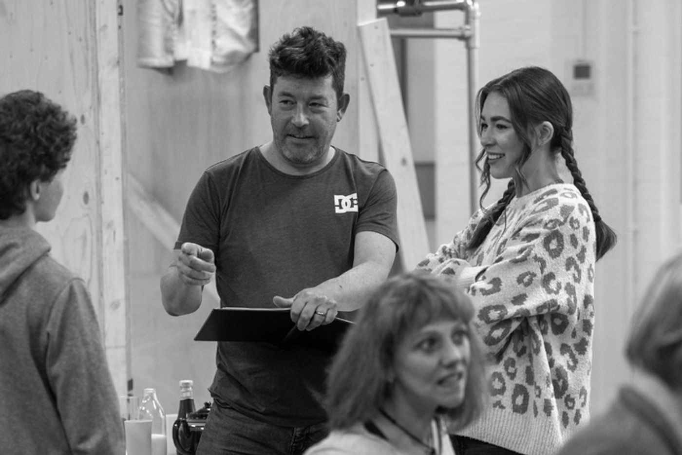 Photos: Inside Rehearsals For THE ENFIELD HAUNTING With Catherine Tate, David Threlfall, and More  Image