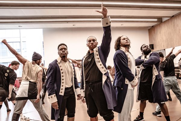 DeAngelo Jones, Shaq Taylor, Billy Nevers, KM Drew Boateng Photo
