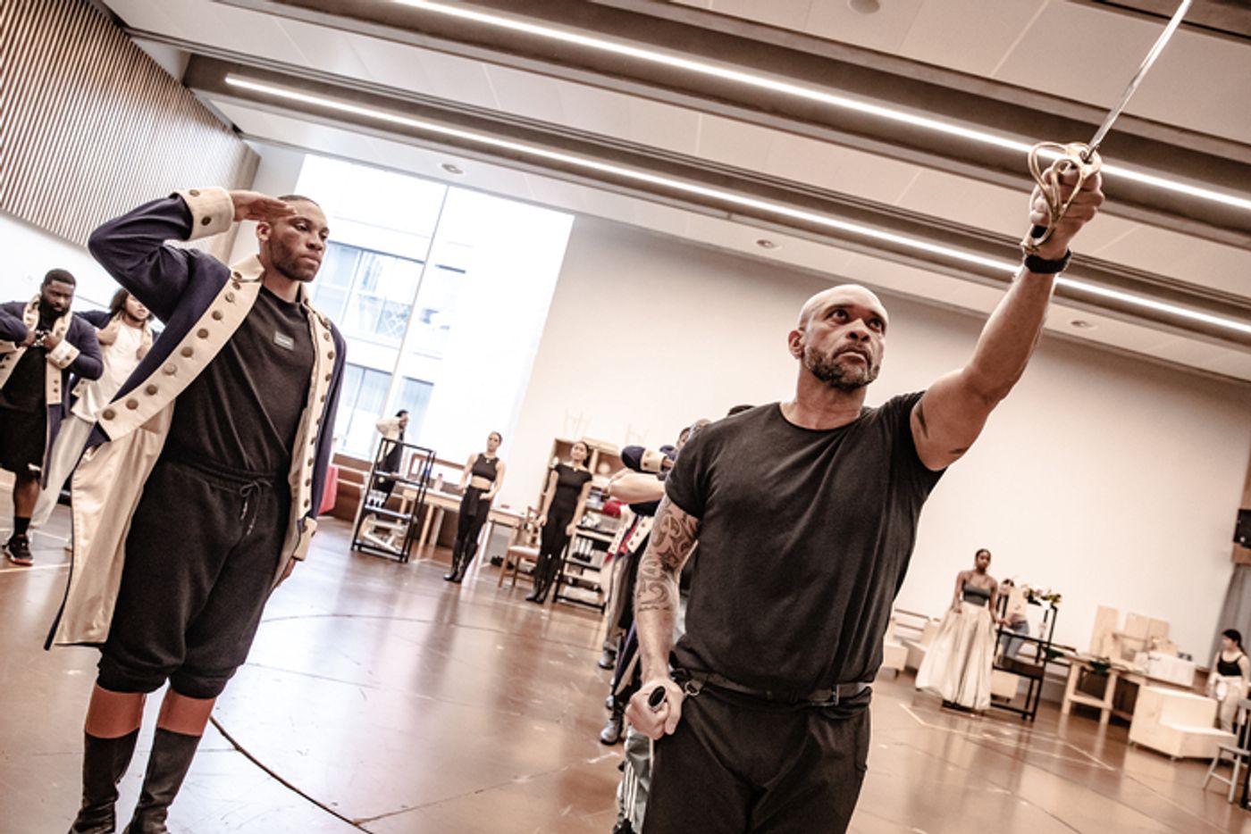 Photos: Inside Rehearsal For the First UK and Ireland Tour of HAMILTON Photos: Inside Rehearsal For the First UK and Ireland Tour of HAMILTON Image