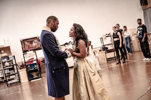 Shaq Taylor and Maya Britto @ BroadwayWorld Shaq Taylor and Maya Britto Photo
