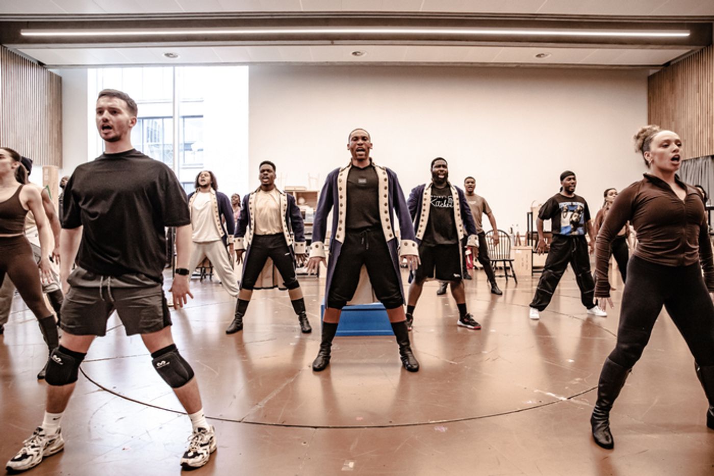 Photos: Inside Rehearsal For the First UK and Ireland Tour of HAMILTON  Image