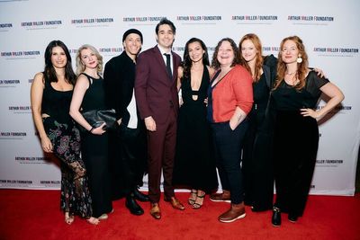 Honoree Martyna Majok and her guests Photo