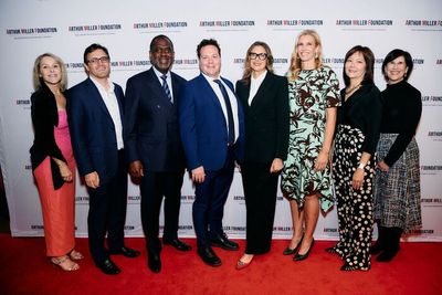 Arthur Miller Foundation Board Members Janine Smith, Aaron Siegel, Dawson Horn, David Photo