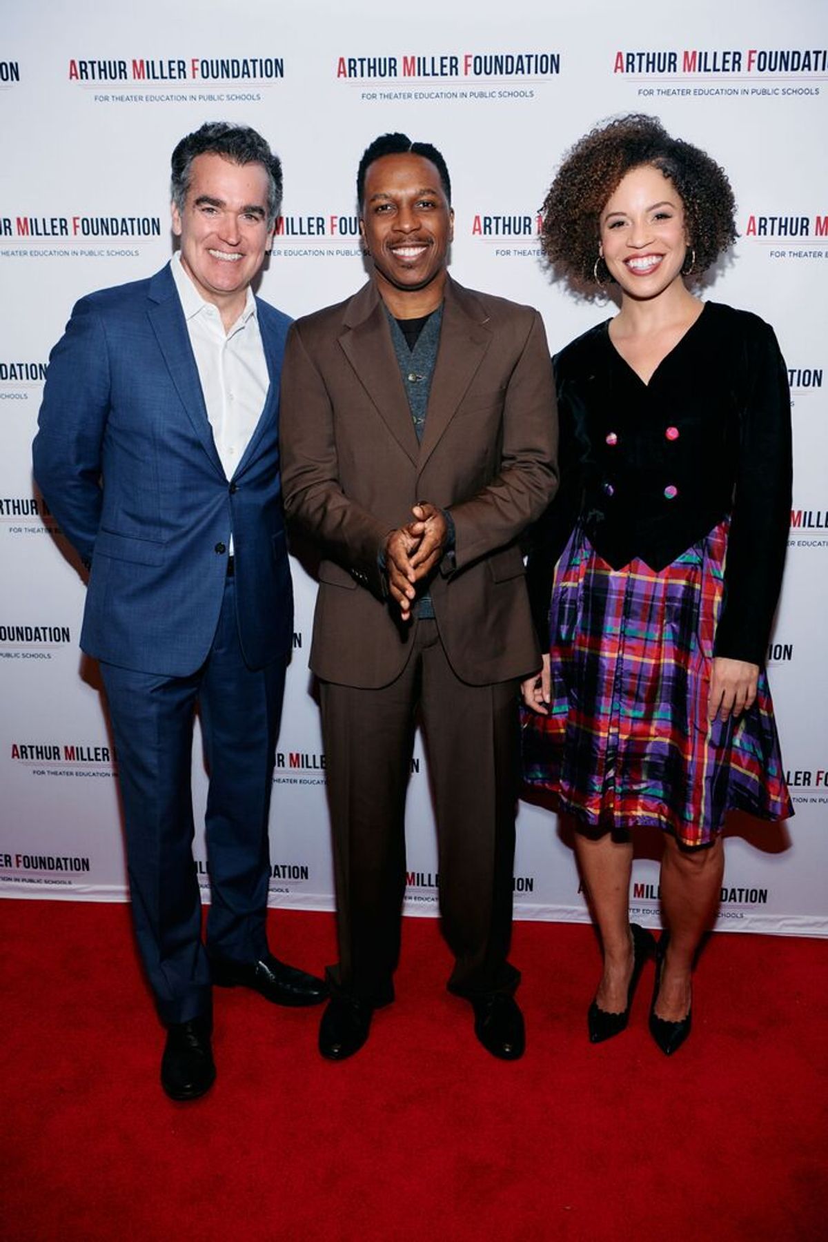 Brian d’Arcy James, Leslie Odom Jr., Sasha Hutchings at 