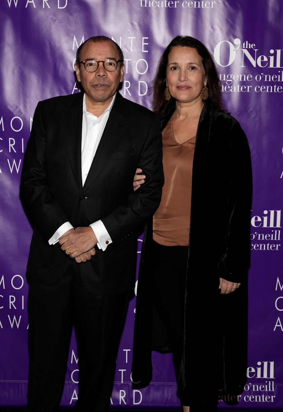 NEW YORK, NEW YORK - NOVEMBER 06: Scott Richards and Elizabeth Richards attend the Eugene O'Neill Theatre Center Hosts The 22nd Monte Cristo Award Honoring Lynn Nottage at Capitale on November 06, 2023 in New York City. (Photo by Ilya S. Savenok/Getty Images for Eugene O'Neill Theater) at 