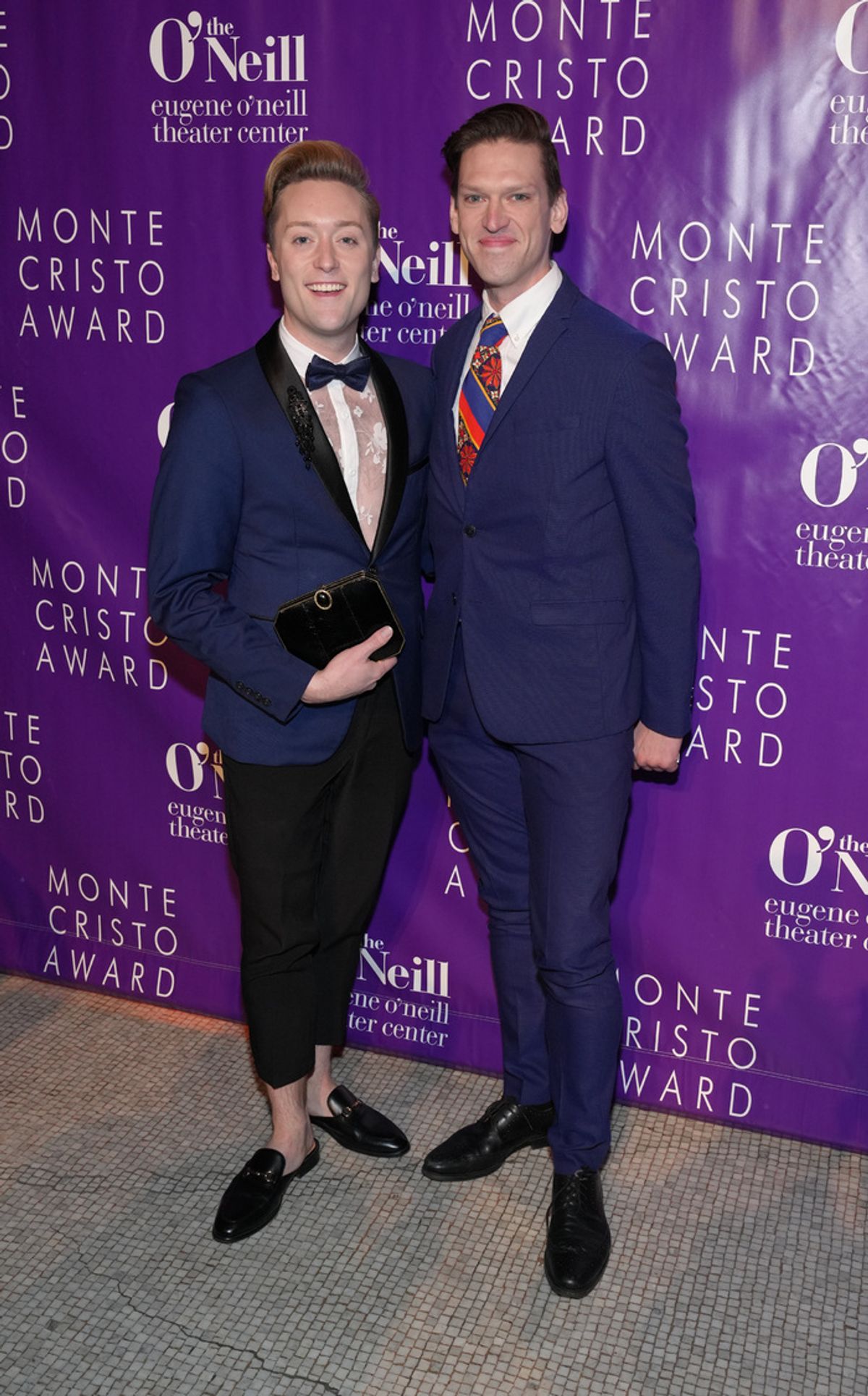 NEW YORK, NEW YORK - NOVEMBER 06: Danny Hammond and Ben Durocher attend the Eugene O'Neill Theatre Center Hosts The 22nd Monte Cristo Award Honoring Lynn Nottage at Capitale on November 06, 2023 in New York City. (Photo by Bennett Raglin/Getty Images for Eugene O'Neill Theater   ) at 