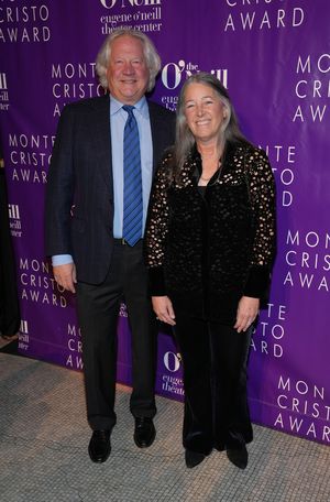 NEW YORK, NEW YORK - NOVEMBER 06: Marshall Ruben and 
Carolyn Greenspan attend the Eu Photo