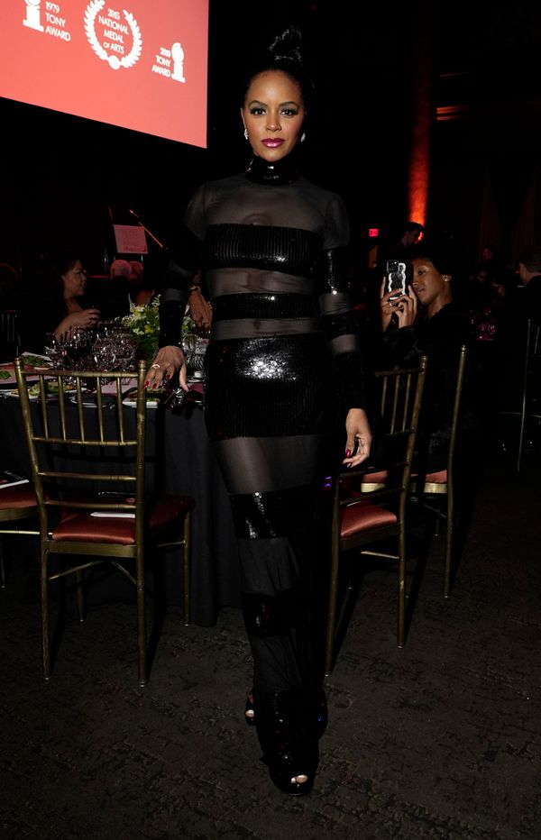 NEW YORK, NEW YORK - NOVEMBER 06: Krystal Joy Brown attends the Eugene O'Neill Theatr Photo