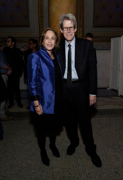 NEW YORK, NEW YORK - NOVEMBER 06: Ted Chapin (R) attends the Eugene O'Neill Theatre C Photo
