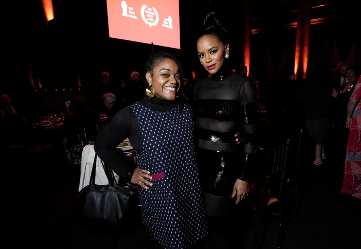 NEW YORK, NEW YORK - NOVEMBER 06:  Kenita Miller and Krystal Joy Brown attend the Eugene O'Neill Theatre Center Hosts The 22nd Monte Cristo Award Honoring Lynn Nottage at Capitale on November 06, 2023 in New York City. (Photo by Ilya S. Savenok/Getty Images for Eugene O'Neill Theater) at 