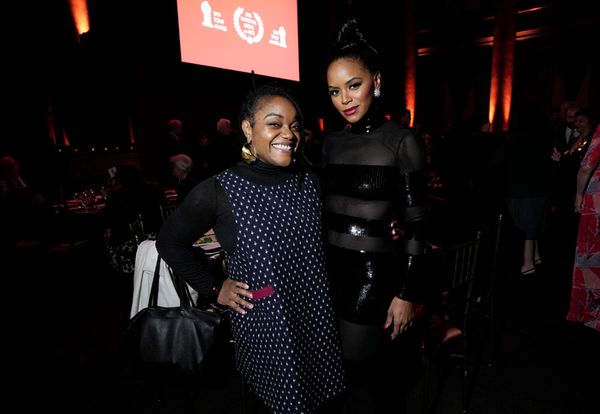 NEW YORK, NEW YORK - NOVEMBER 06:  Kenita Miller and Krystal Joy Brown attend the Eug Photo